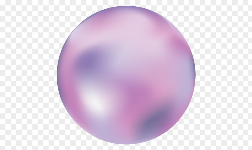 Purple Pearl Sphere PNG