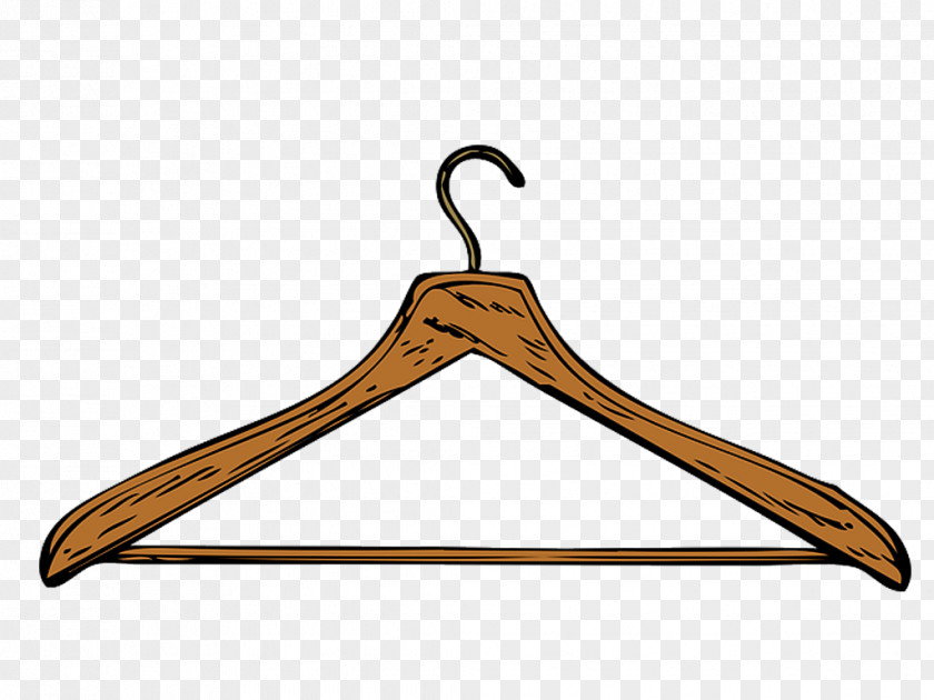 Vector Hanger Clothes Clothing Closet Coat Clip Art PNG