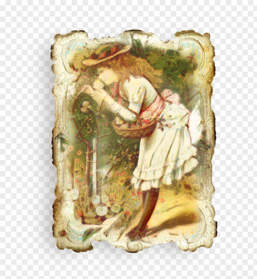 Angel Painting Watercolor Spring PNG