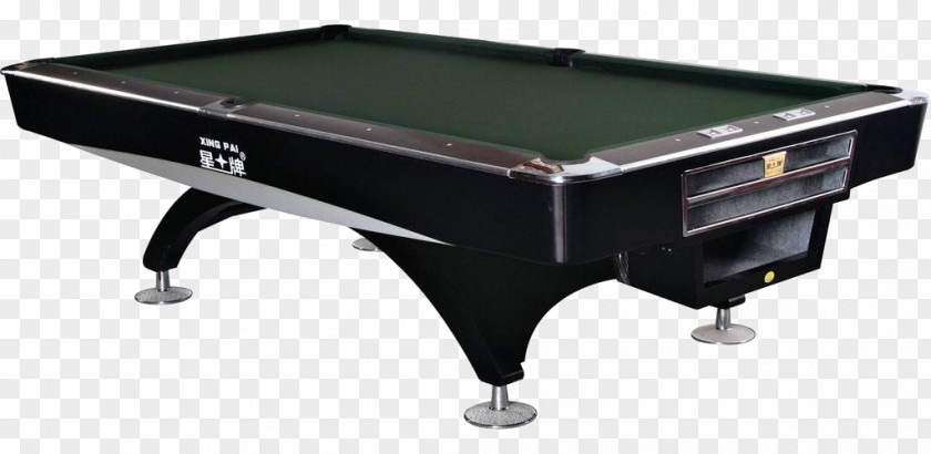 Black High-end Billiard Table Material Pool Billiards PNG