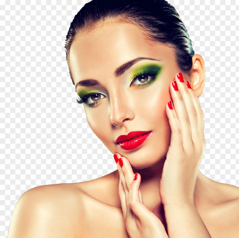 Makeup Model Cosmetics Beauty Nail Polish PNG