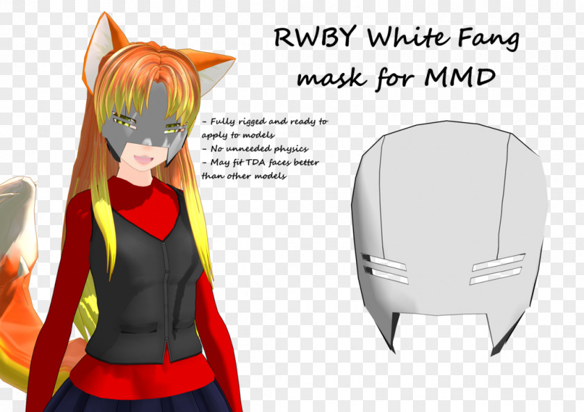 Hatsune Miku Nora Valkyrie MikuMikuDance Mask Weiss Schnee PNG