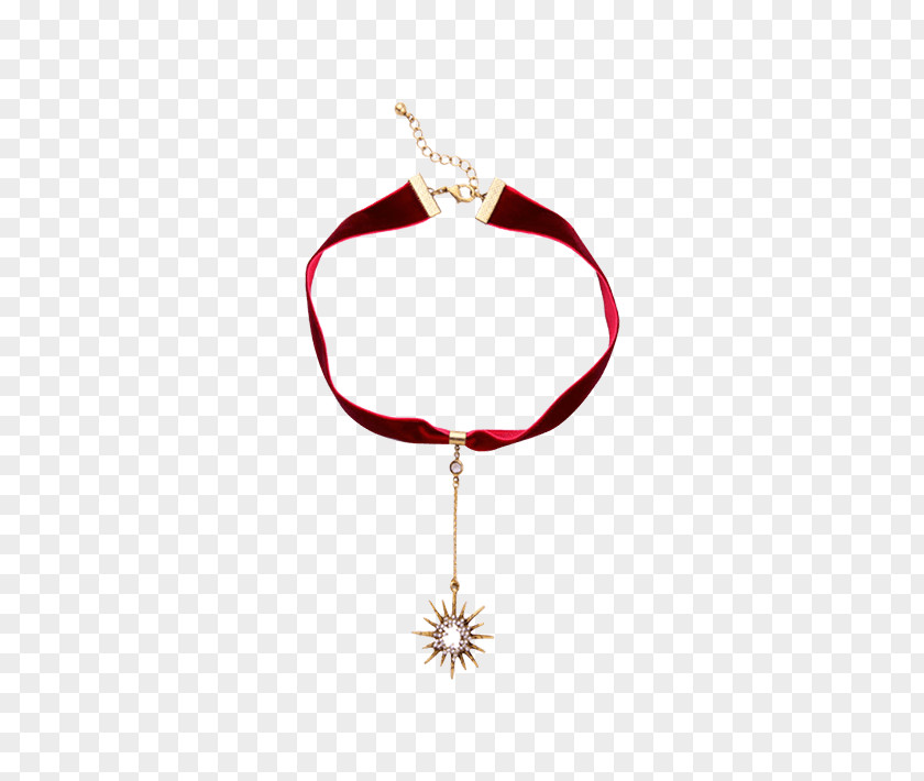 Necklace Choker Jewellery Velvet Collar PNG