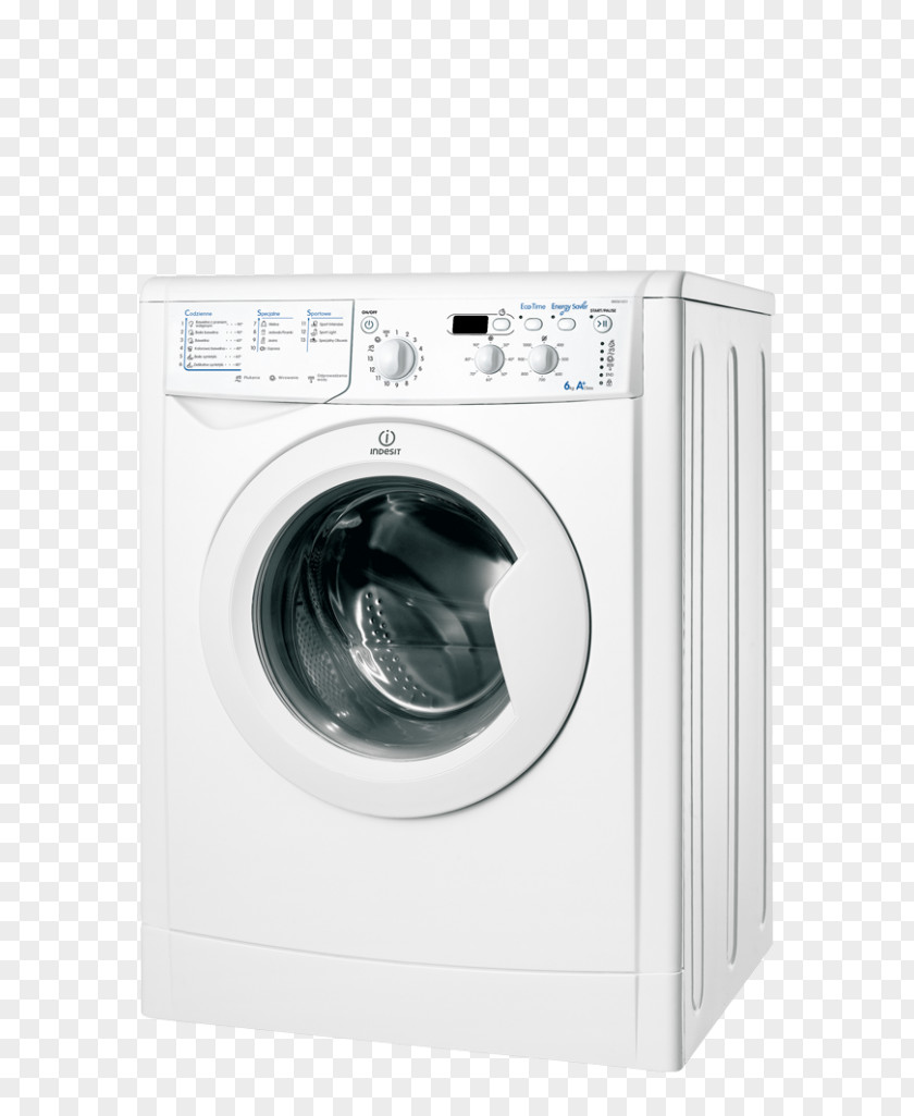 Washing Clothes Dryer Machines Combo Washer Indesit Co. Home Appliance PNG