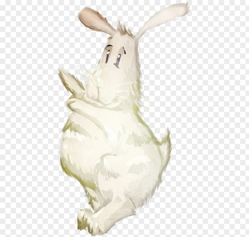 Cartoon Bunny Hare Easter Rabbit Illustration PNG