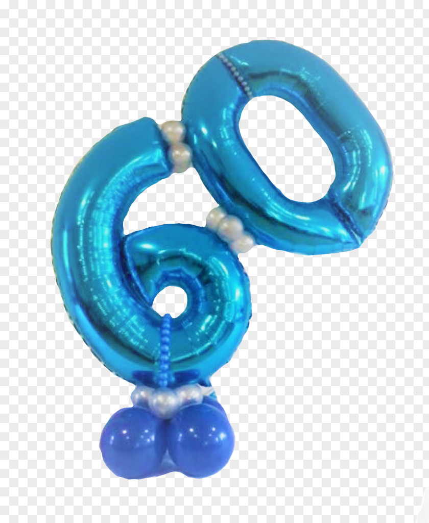 Sheffield Balloon Birthday Jewellery Turquoise PNG