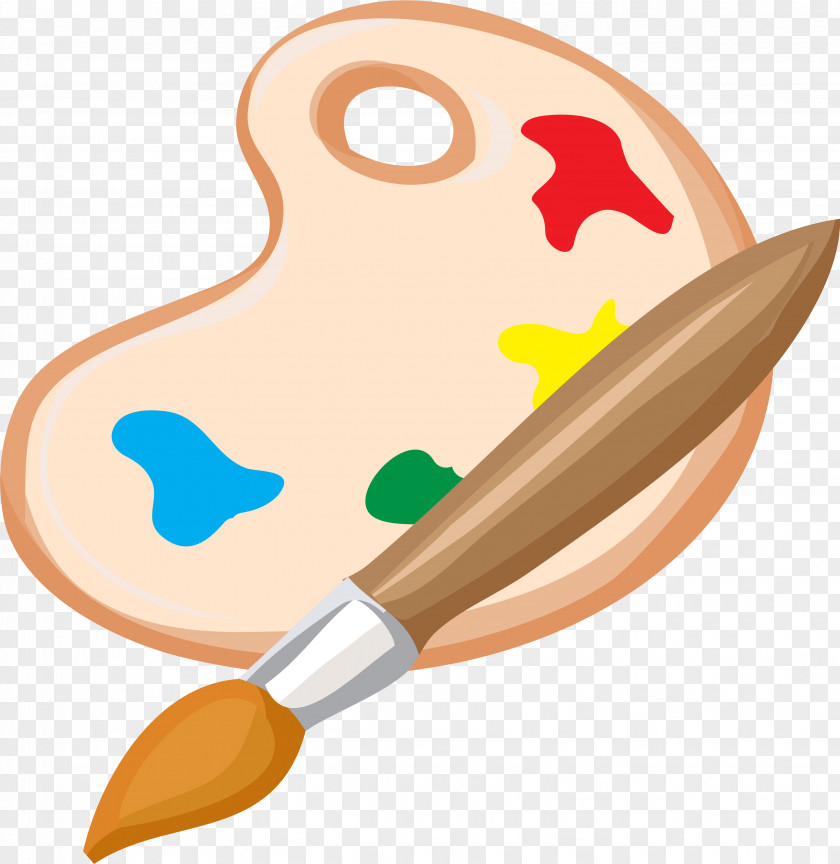 Teacher Palette Painting Drawing Clip Art PNG
