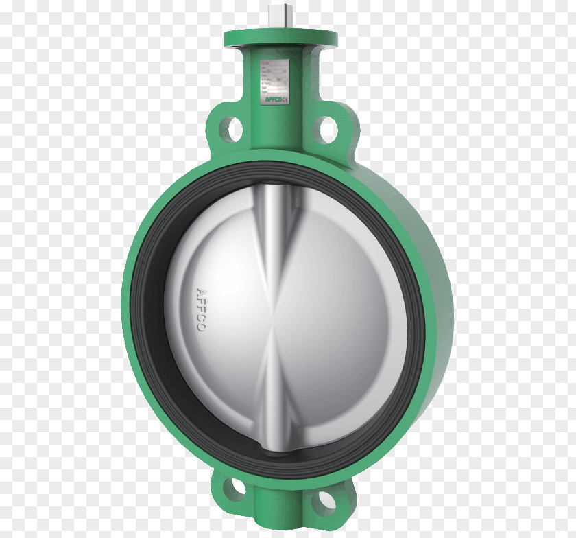 Wafer Flange Butterfly Valve Concentric Objects AFFCO Holdings PNG