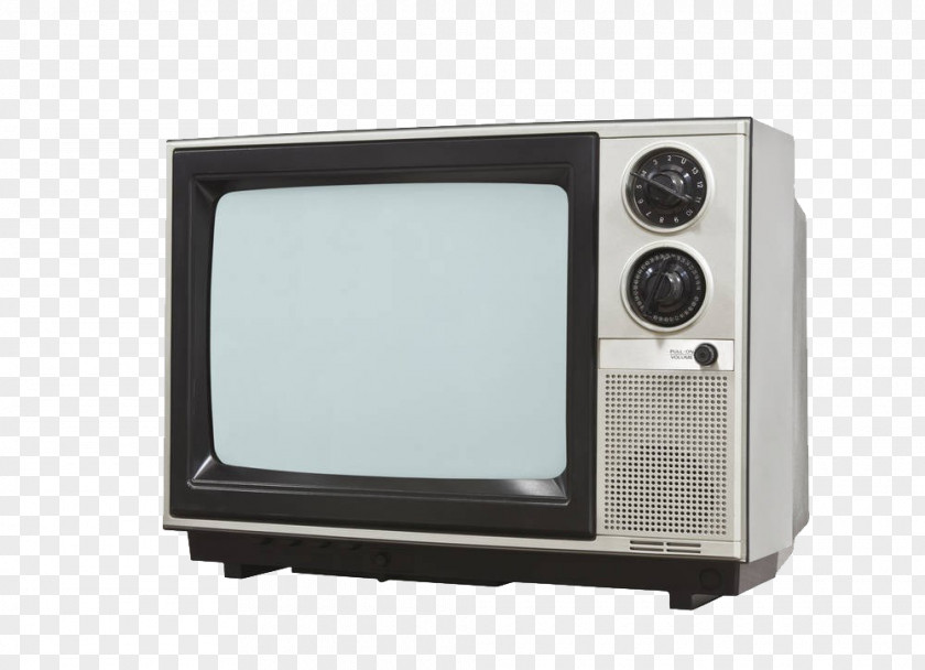 White Old TV Chroma Key Television Set Stock Photography PNG