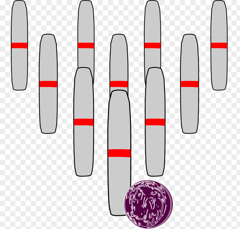 Bowling Candlepin Duckpin Pin Clip Art PNG