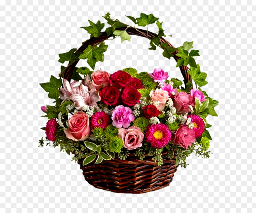 Flower Floristry Bouquet Floral Design Basket PNG