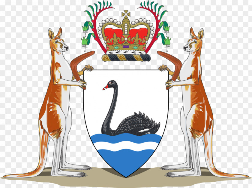 Perth Coat Of Arms Western Australia Flag PNG
