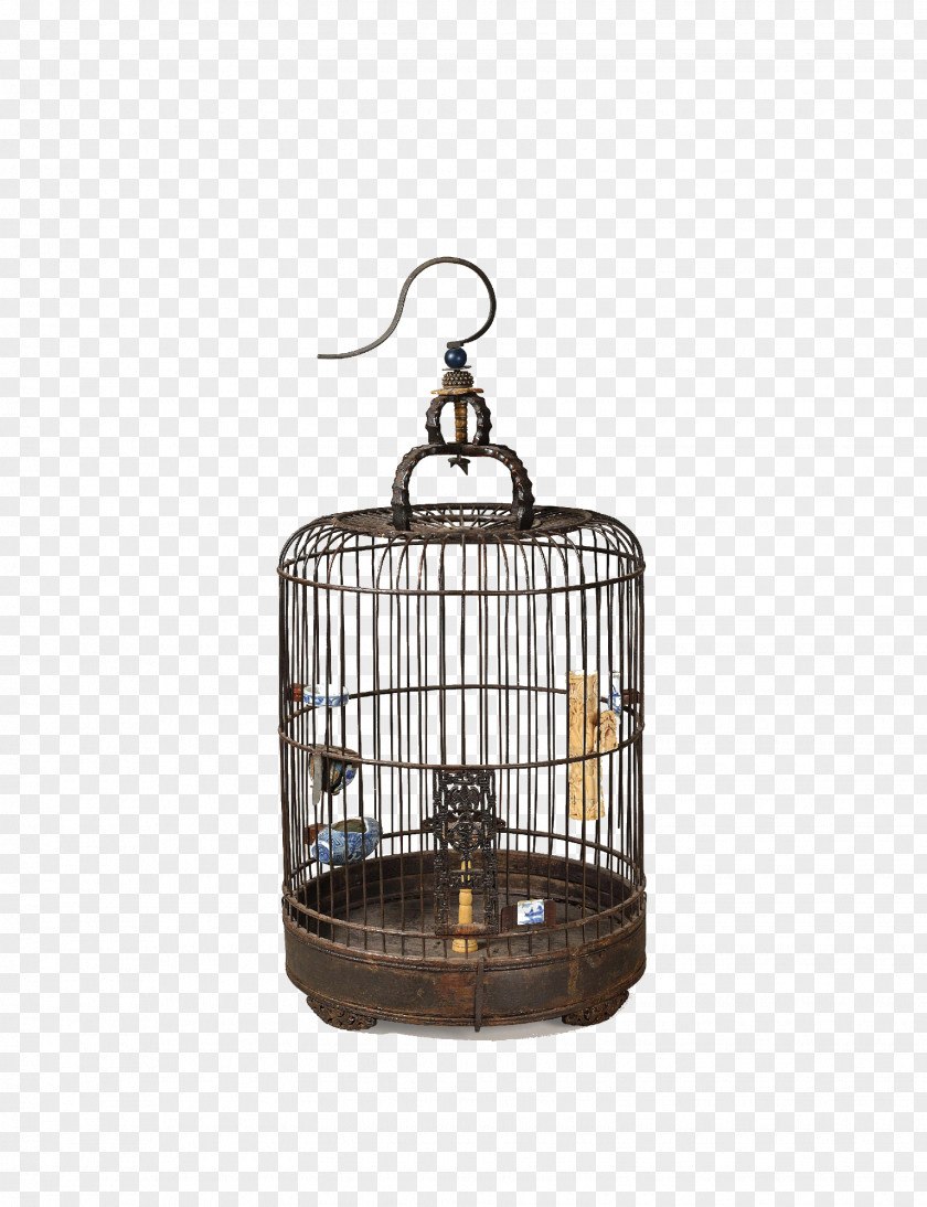 Buret Symbol Birdcage Parrot Qing Dynasty PNG