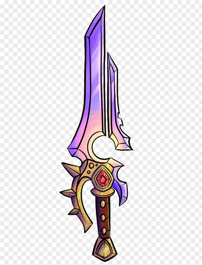 Destiny Taken King Sword Clip Art Illustration Character Weapon Purple PNG
