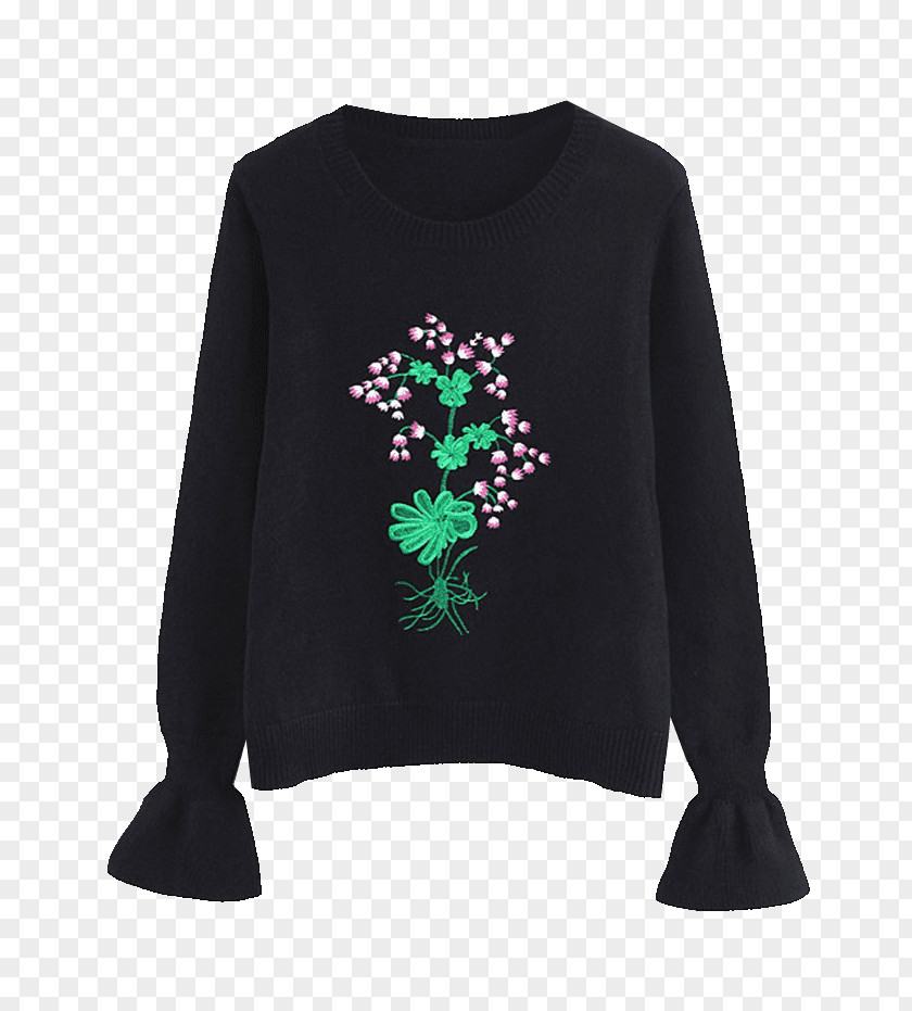 Dress Sweater Sleeve Knitting Neckline Cardigan PNG