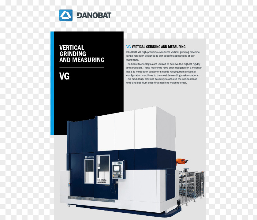 Grinding Machine Tool Danobat PNG