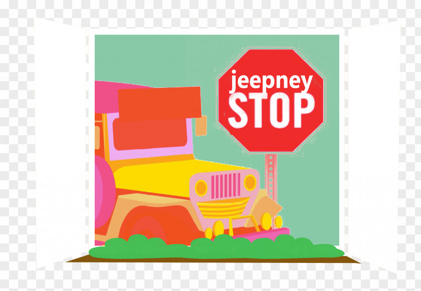Jeepney Area Cartoon Rectangle PNG