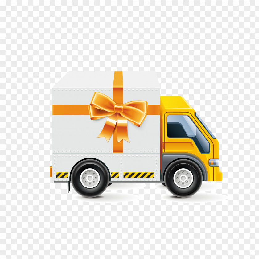 Love Delivery Truck Car PNG