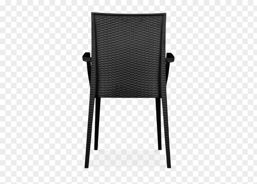 Rattan Furniture Chair Armrest Garden PNG