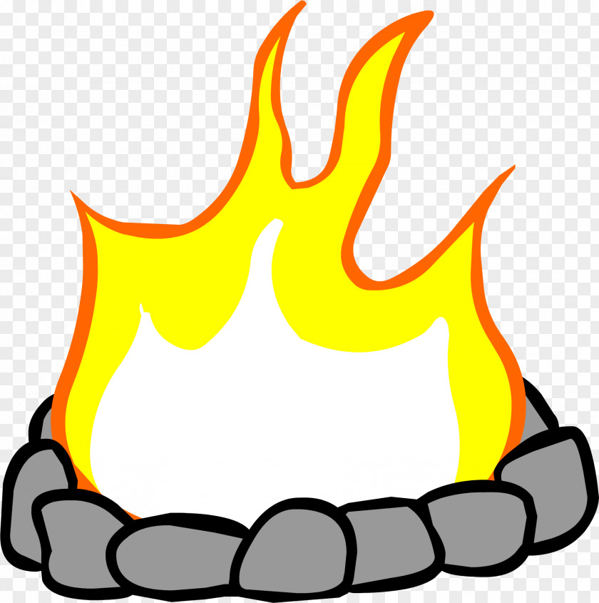 Fire Club Penguin Pit Campfire Clip Art PNG