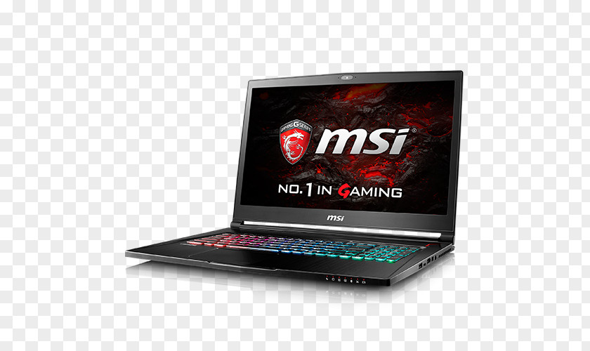 Laptop Graphics Cards & Video Adapters MSI GS73VR Stealth Pro Processing Unit PNG