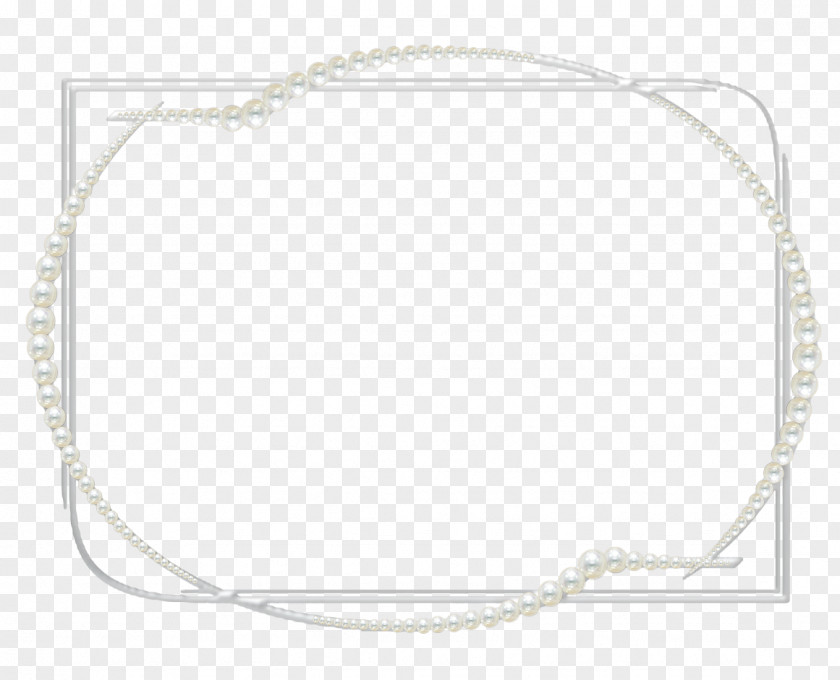 Pearl Border Area Pattern PNG