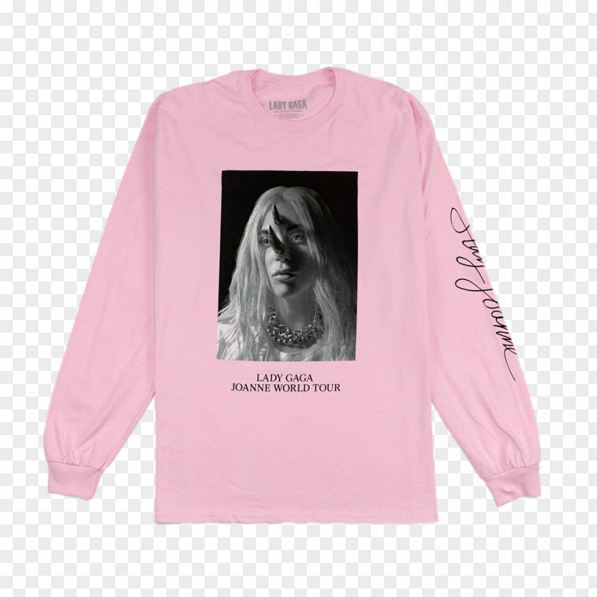 T-shirt Long-sleeved Joanne World Tour PNG