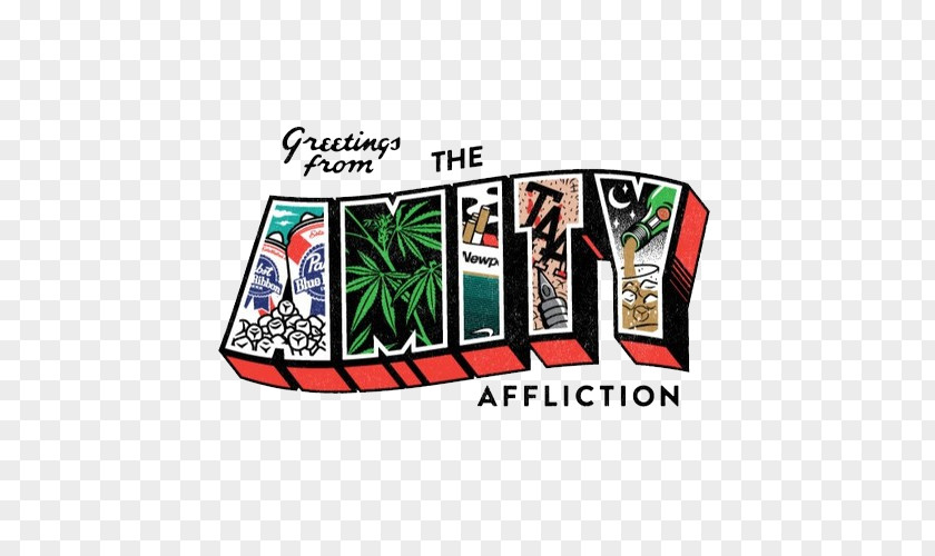 The Amity Affliction Logo Artist T-shirt PNG