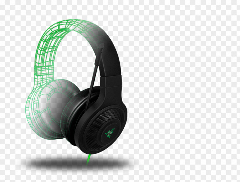 Headphones Razer Kraken Gamer Inc. Surround Sound PNG
