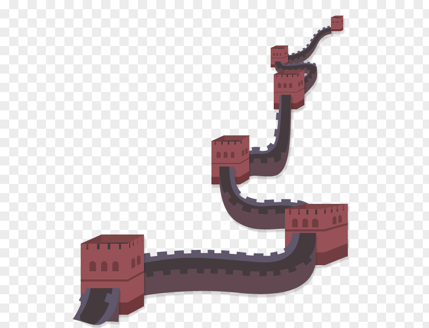 Ancient Great Wall Of China Vector Euclidean Icon PNG