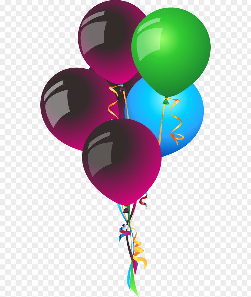 Colored Balloons Toy Balloon PNG