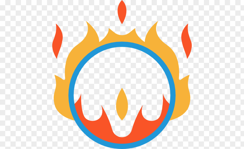 Flame Circus Ring Of Fire Icon PNG