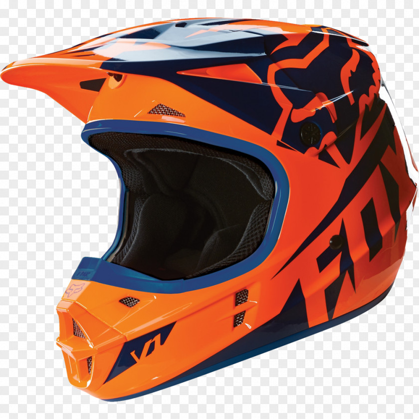 Motorcycle Helmets Fox Racing Helmet Motocross PNG