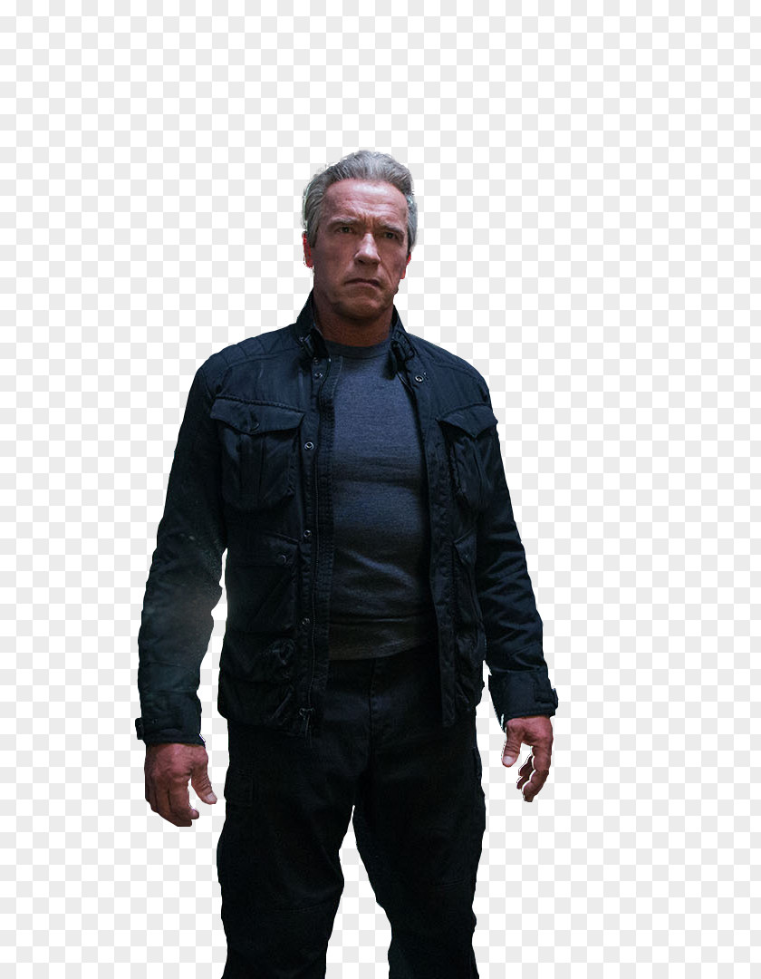 Terminator Arnold Schwarzenegger Genisys Jacket The PNG