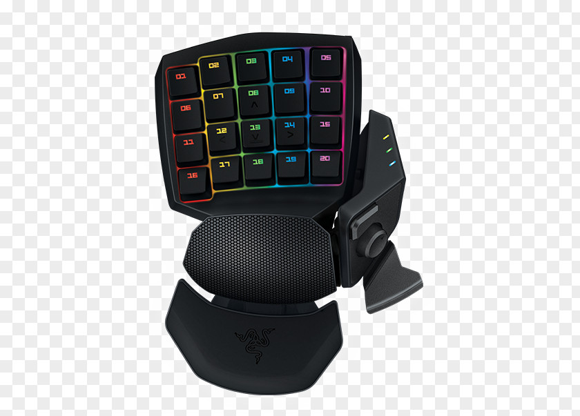 Gaming Keypad Computer Keyboard Razer Inc. Laptop Tartarus Chroma PNG