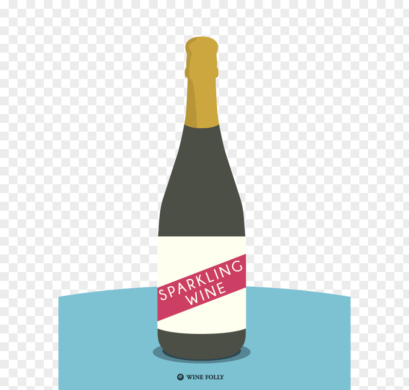 Sparkling Red Wine Champagne Malbec PNG
