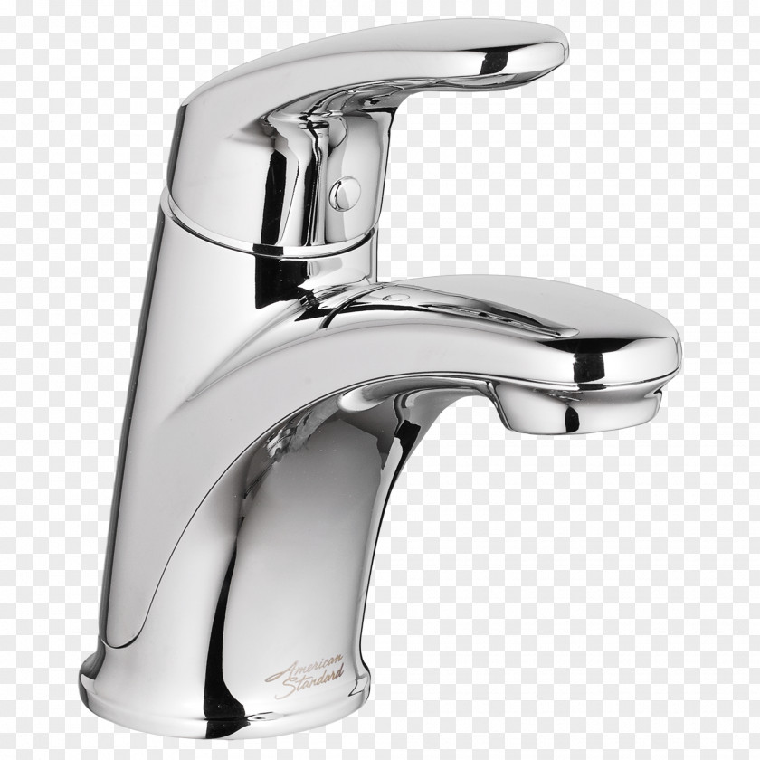 Faucet Tap American Standard Brands Sink EPA WaterSense Brushed Metal PNG