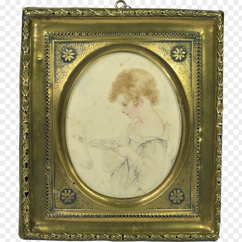 Painting Picture Frames Drawing Portrait Miniature PNG