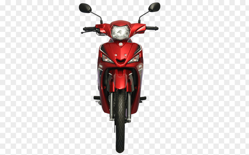 Red Spark Moped Car Yamaha Motor Company Scooter Motorcycle PNG