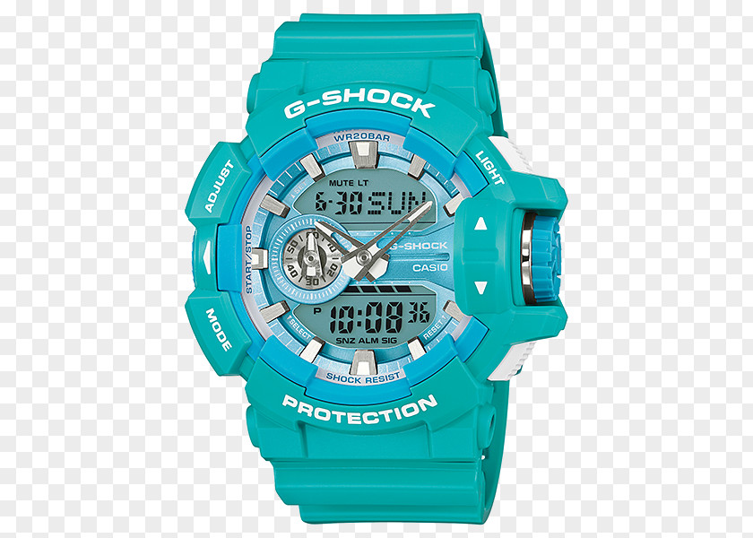 Watch G-Shock Casio Clock Blue PNG