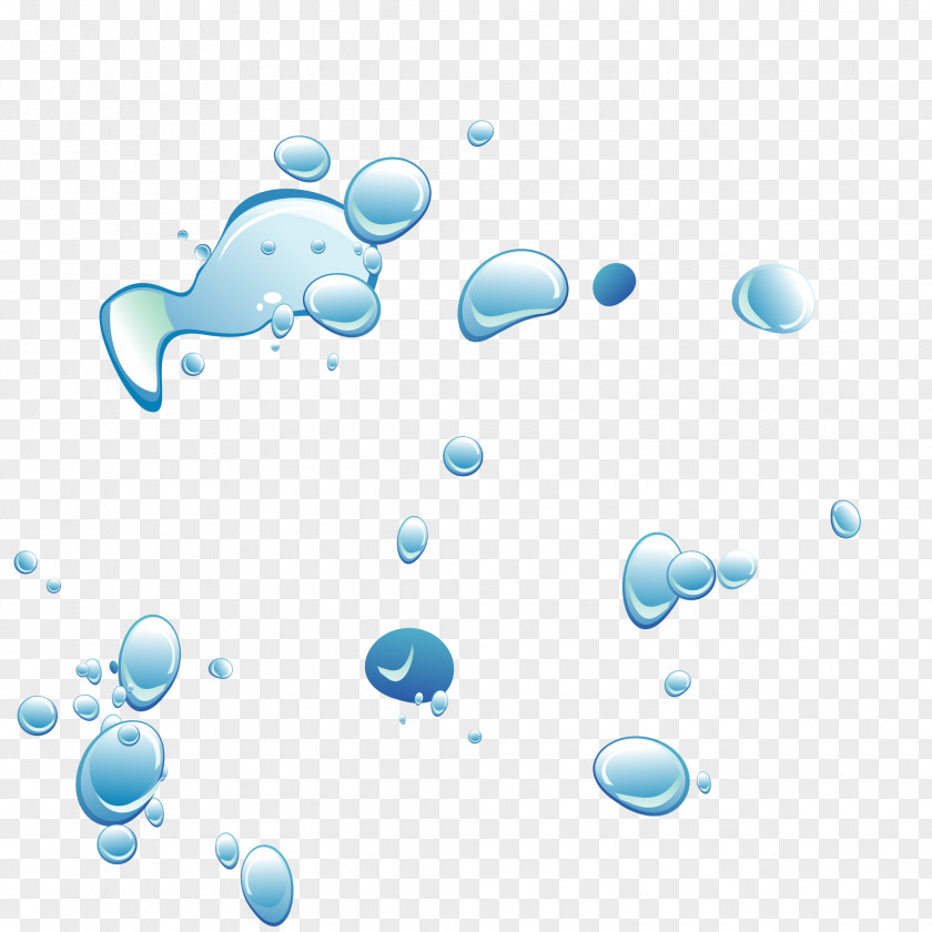 Water Droplets Vector Drop PNG