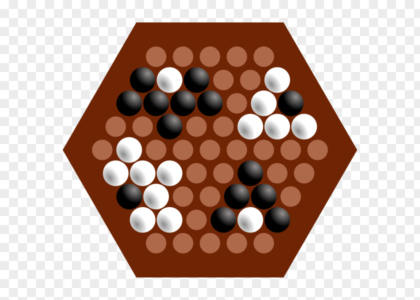 Abalone Classic Game 棋类 Herní Plán PNG