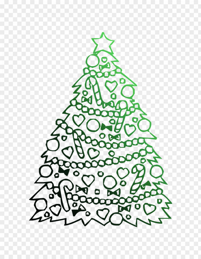 Coloring Book Christmas Tree Day Pages Drawing PNG