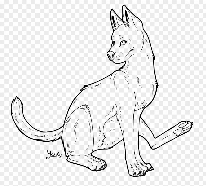 Dog Line Art Breed Drawing PNG