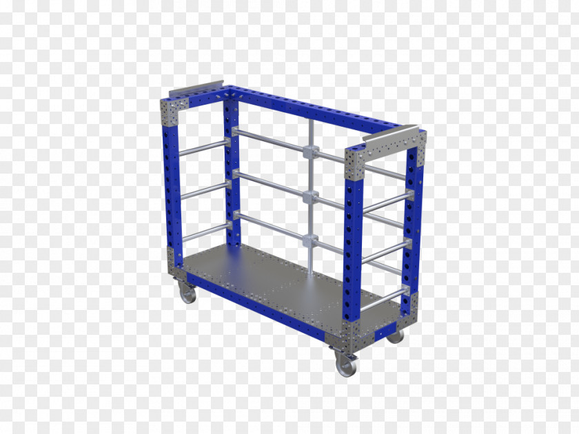 Industrial Cart Steel Product Design Angle PNG