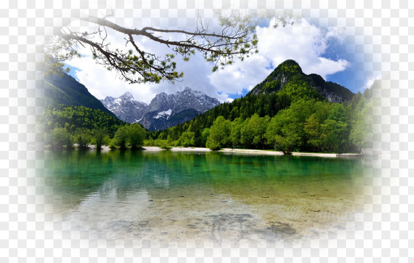 Lake Jasna Desktop Wallpaper Landscape Photography Nature PNG