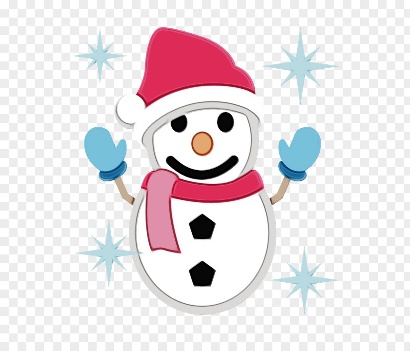Snowman Christmas Ornament PNG