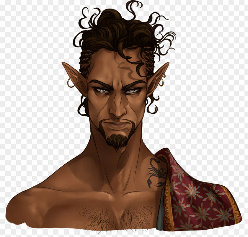 Elf Dungeons & Dragons Fantasy Character PNG