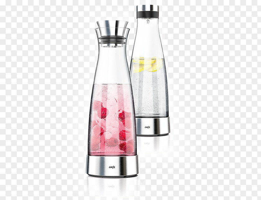 Glass Emsa Flow Carafe Bottle PNG