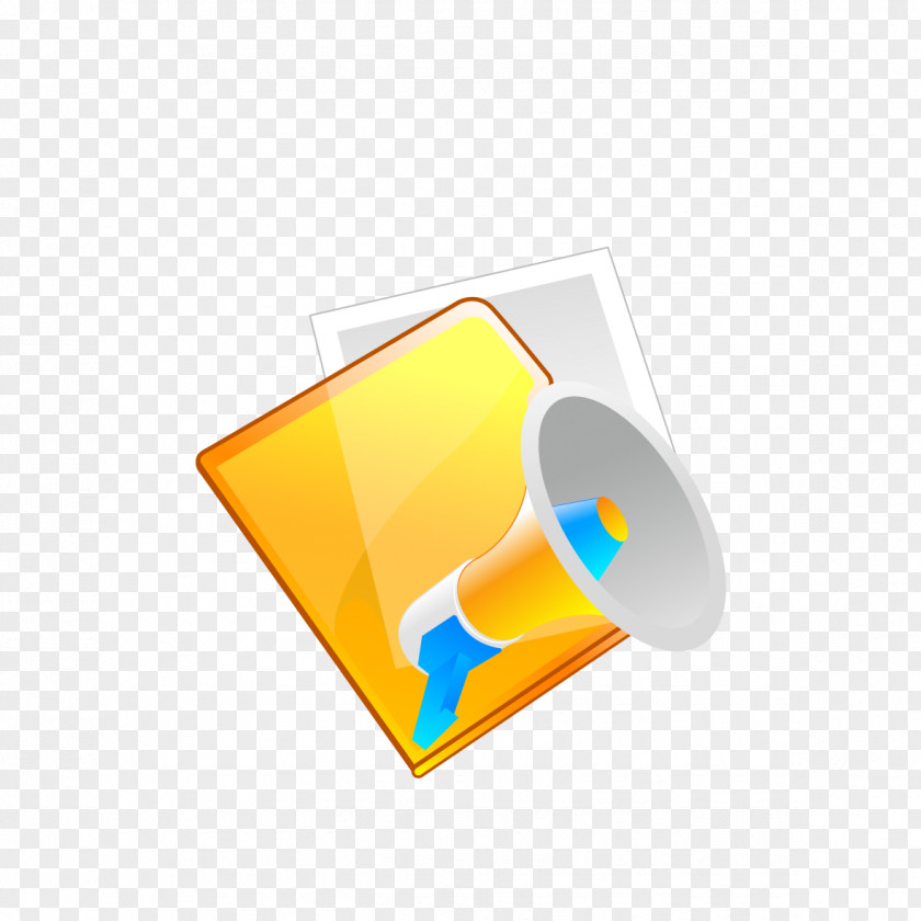 Horn Folder Graphic Download PNG